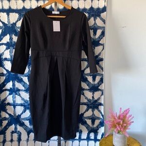 LaClef black  Maternity Dress